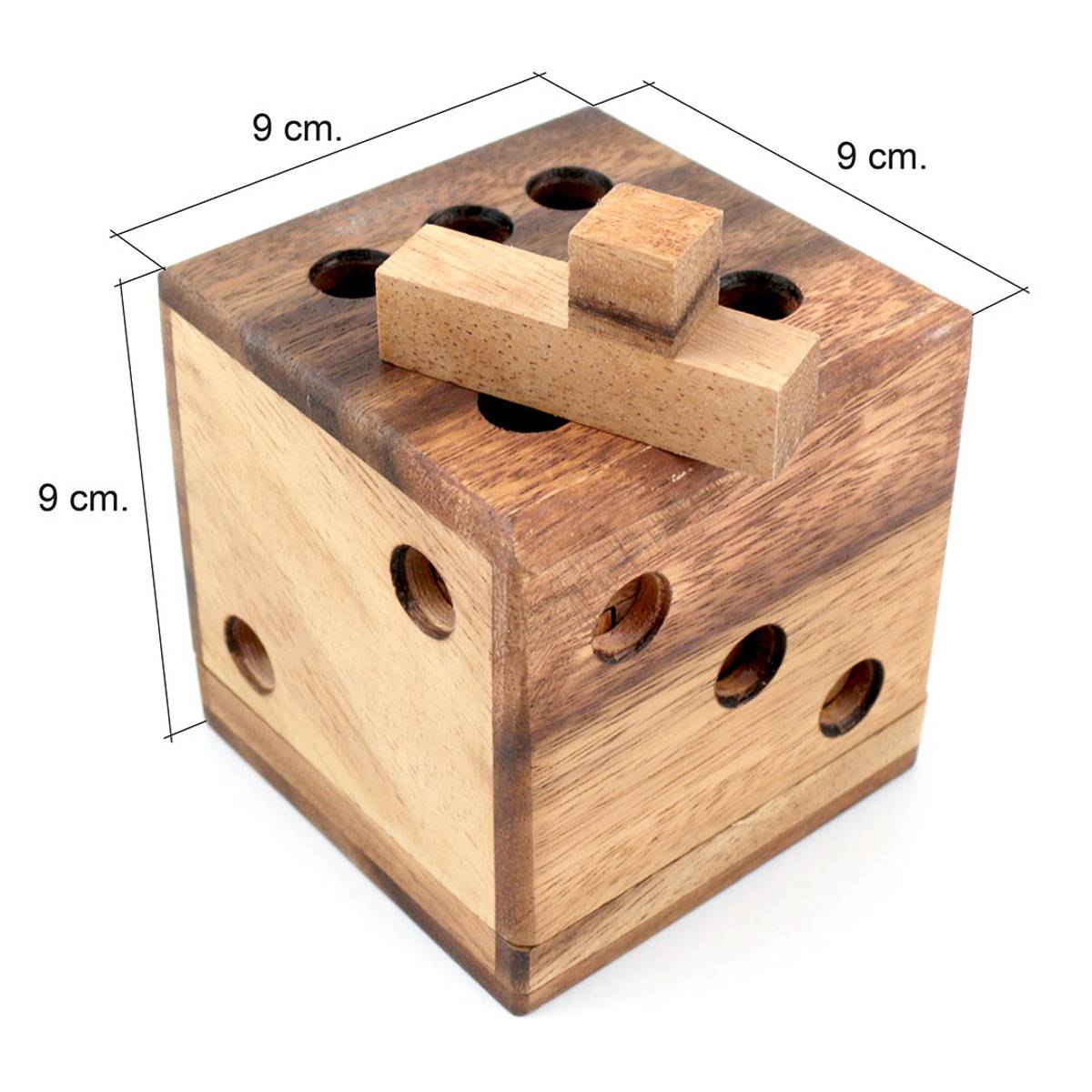 3D kube Y IQ-nøtt